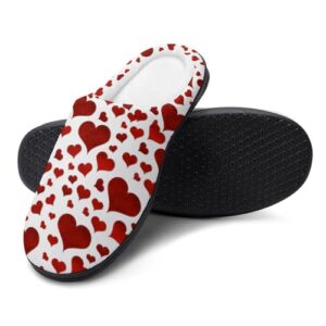 Custom Photo & Text Slippers Heart Slippers Valentine's Day Gifts for Husband Durable Rubber Sole Mens Shoes Funny Slippers Customizable Images House Shoes for Men Anti-Slip Slippers Indoor - Image 6