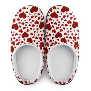 Custom Photo & Text Slippers Heart Slippers Valentine's Day Gifts for Husband Durable Rubber Sole Mens Shoes Funny Slippers Customizable Images House Shoes for Men Anti-Slip Slippers Indoor - Image 5