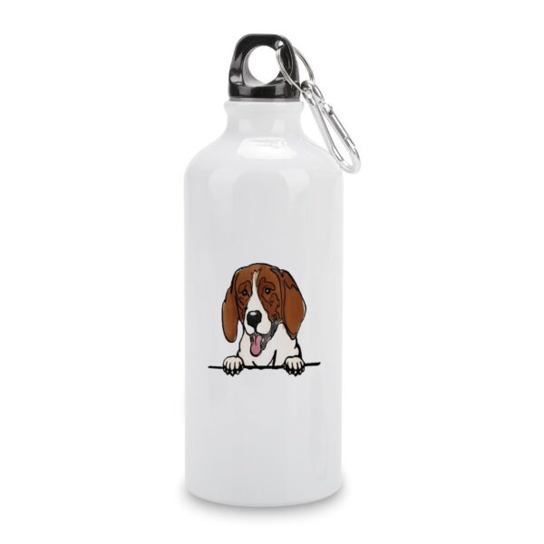 Kidrex Custom Travel Bottles 20 OZ Dog Lovers Reusable Water Bottles Treeing Walker Coonhound Car Cracking Dog Water Jug Leak Proof Hiking Survival Accessories