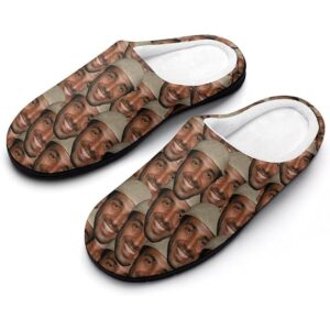 Custom Text & Photo Slippers House Slippers for Man Personalized Slippers Funny Slippers for Husband Durable Rubber Sole Anti-Slip Slippers House Slippers Indoor Outdoor Home Hotel Use - Image 9